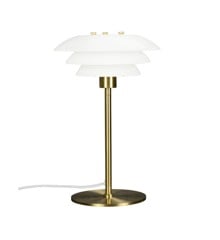 Dyberg Larsen - DL20 Opal Table lamp with brass