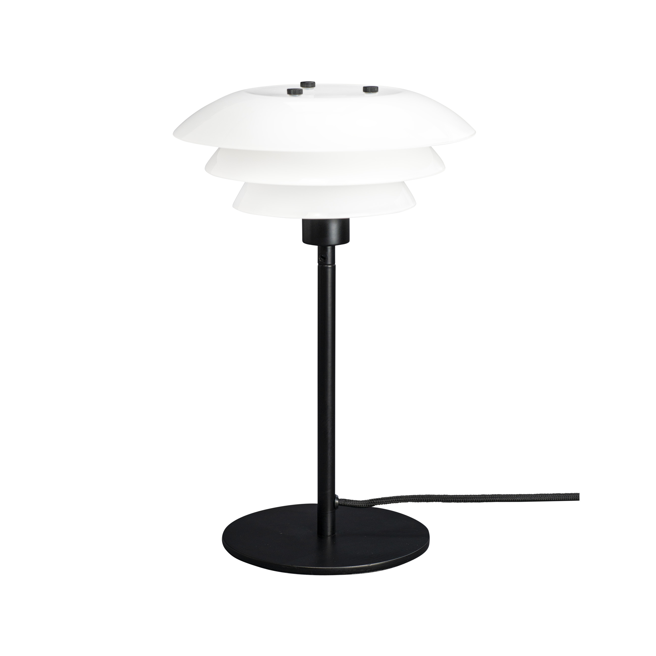 Dyberg Larsen - DL20 Opal Table lamp with metal base