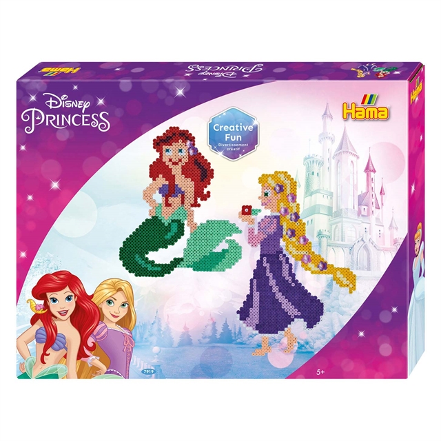 HAMA- Midi Beads - Giftbox - Disney Princess (387919), Hama