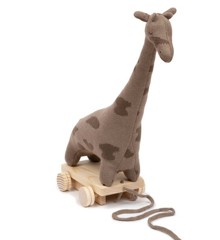 Smallstuff - Pull Along Giraffe, Sandy / Mole
