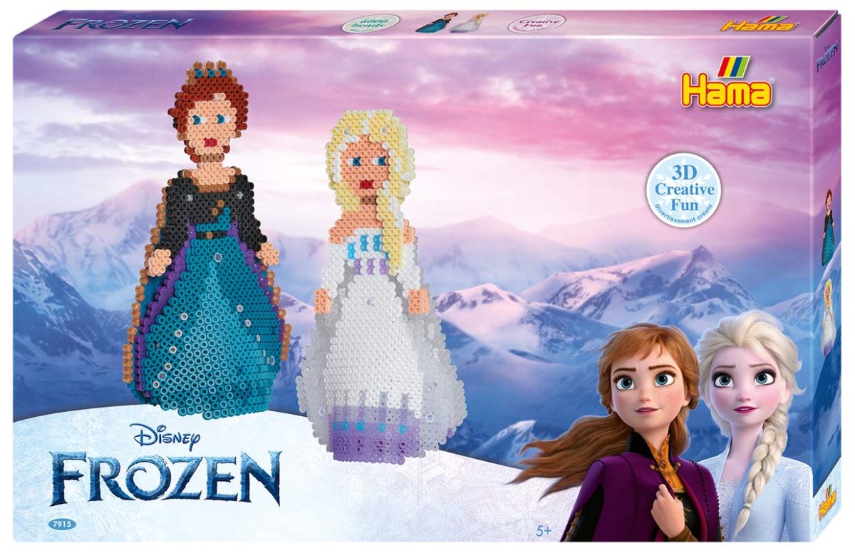 HAMA - Midi - Giant Giftbox - Disney Frozen (387915), Hama