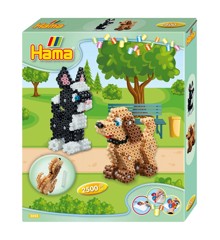 HAMA - Midi - 3D Giftbox - Dog & Cat (383253)