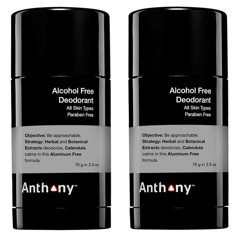Anthony - 2 x Deodorant-Alcohol Free - Skjønnhet