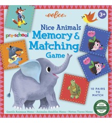 eeBoo - Game - Memory and Matching - Nice Animals - (EPRENCA