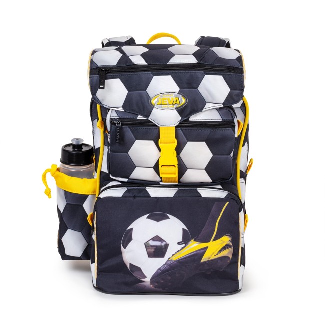 JEVA - Schoolbag (16 + 8 L) - Beginners -  Football Striker (313-13)