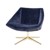Bloomingville - Elegant Lounge Chair - Blue (50185632) thumbnail-7