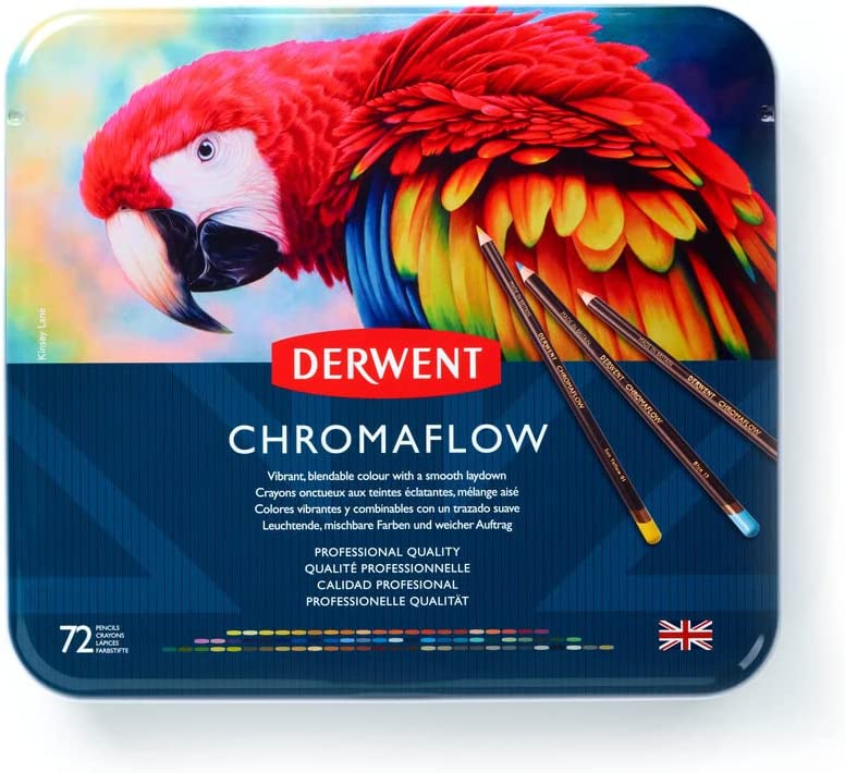 Derwent - Chromaflow pencil 72 assorted