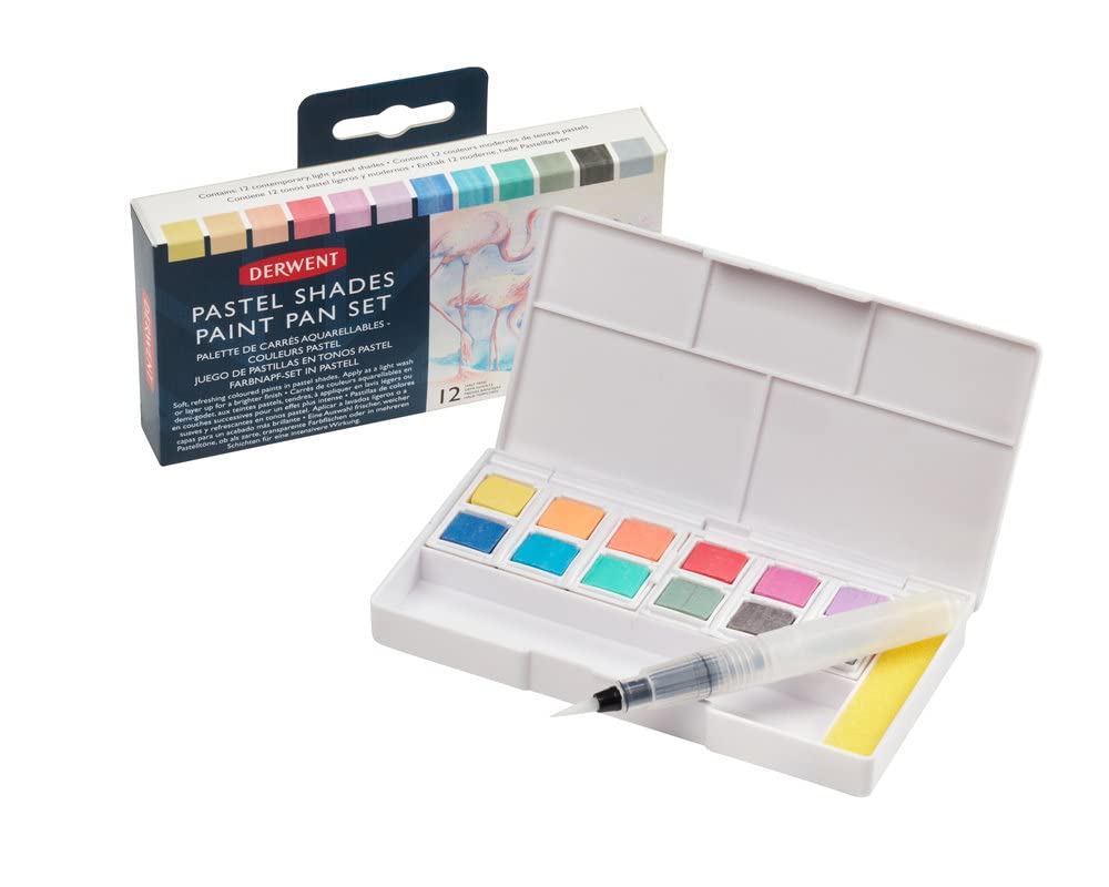 Derwent - Pastel shades paint pan set - Leker