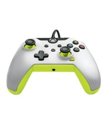 PDP Wired Controller Xbox Series X White - Electric (Yellow)