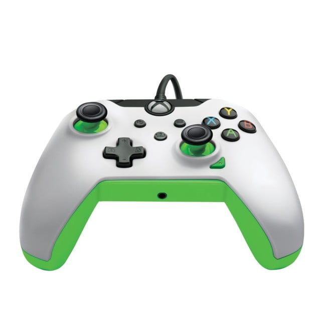 PDP Wired Controller Xbox Series X White - Neon (Green)