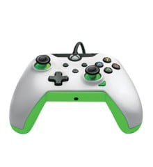 PDP Wired Controller Xbox Series X White - Neon (Green)