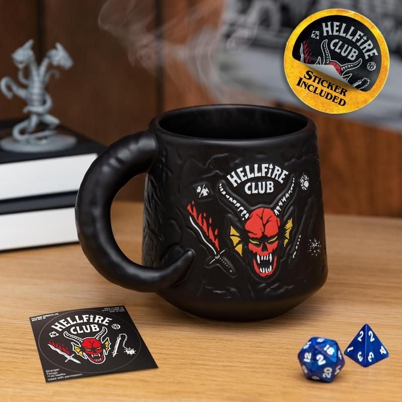 Hellfire Club Demon Embossed Mug - Fan-shop