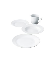 Aida - Café dinnerset white - 24 pc (21951)