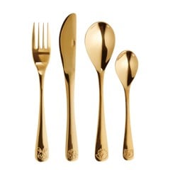 Aida - Atelier children cutlery giftbox - Gold (62601)