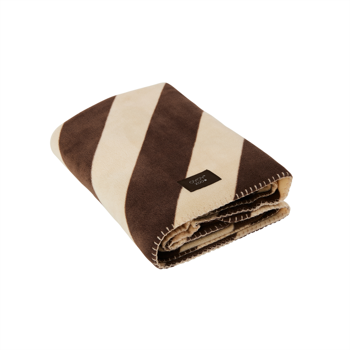 OYOY ZOO - Kaya Dog Blanket Medium - Brown/Sand (Z60034)