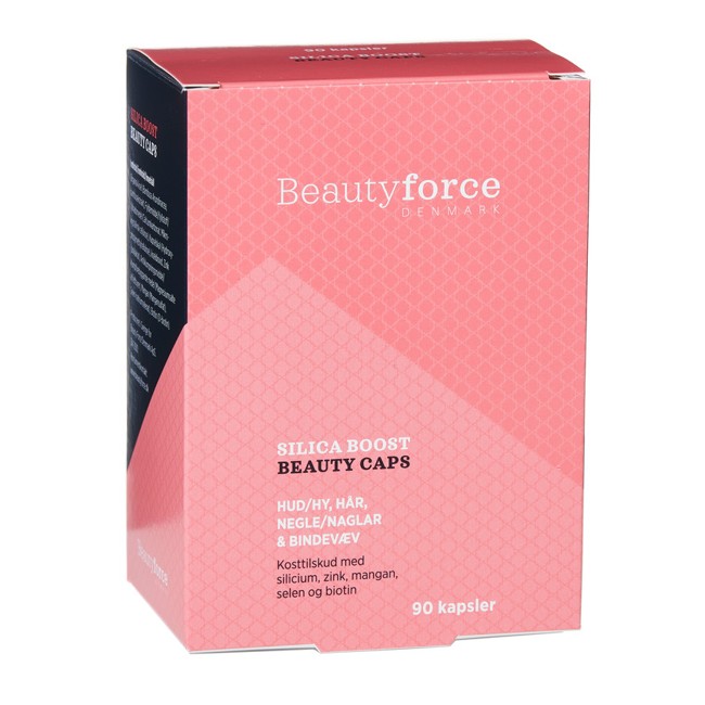 Beauty Force - Silica Boost Beauty Caps 90 stk