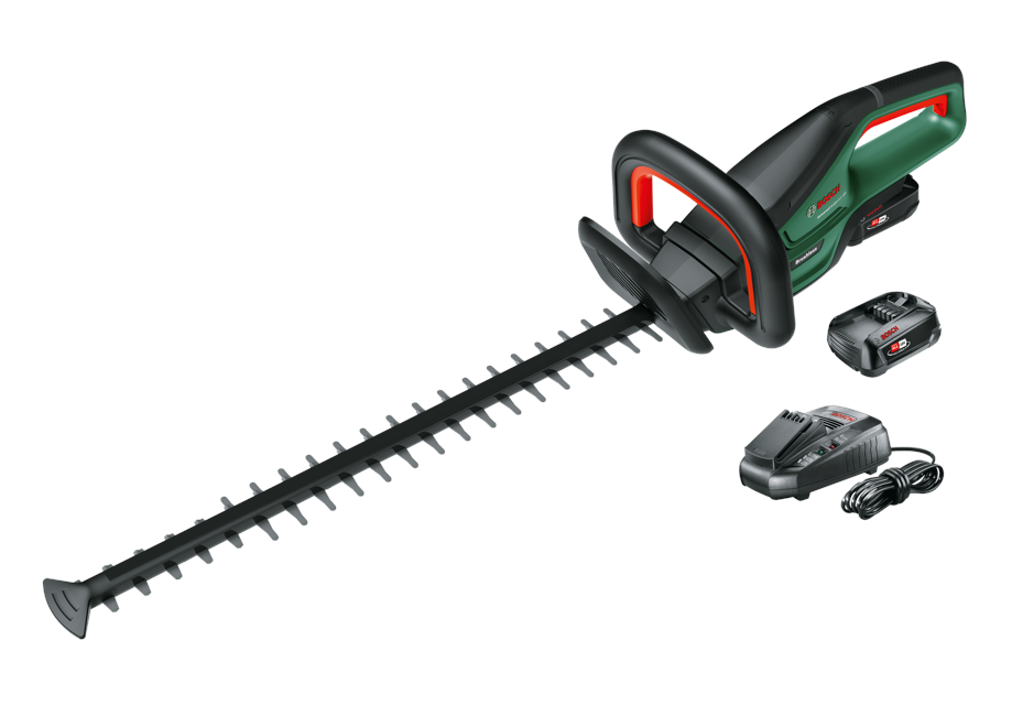 Bosch - Battery Powered Hedge Trimmer - Universal HedgeCut 18V-55 ( Battery And Charger included )