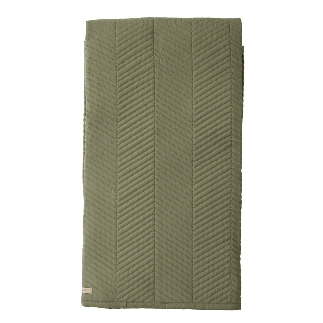 Bloomingville - Frema sengetæppe 200x140 cm - Grøn