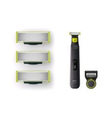 Philips - OneBlade Pro - Included 3pcs OneBlade Replacement Blade - Bundle