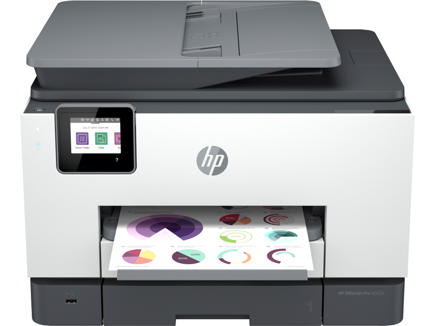HP - Officejet Pro 9022e All-in-One multifunktion Injet farveprinter