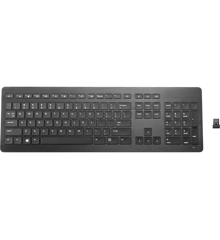 HP - Wireless Premium Keyboard - Black (Nordic)