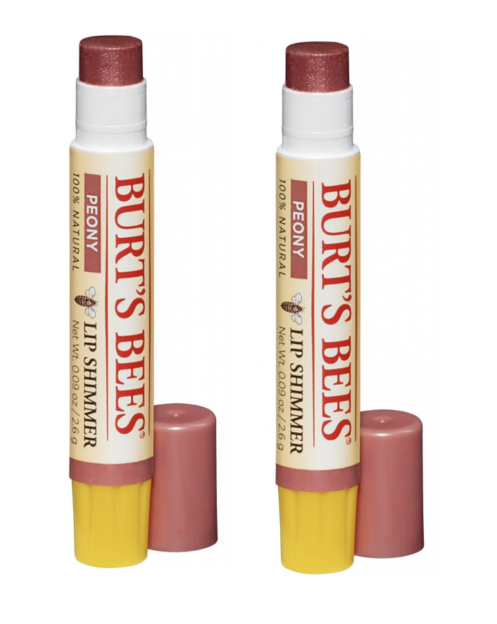 Burt's Bees - Lip Shimmer - Peony 2-Pak - Skjønnhet
