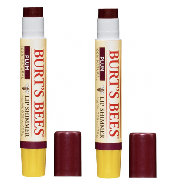Burt's Bees - Lip Shimmer - Plum 2-Pak