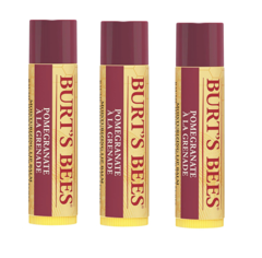 Burt's Bees - Lip Balm - Granatæble 3-Pak