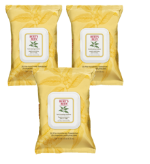 Burt's Bees - Facial Cleansing Towelettes - White Tea Extract 3-Pack