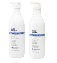 milk_shake - Cold Brunette Shampoo 1000 ml + milk_shake - Cold Brunette Conditioner 1000 ml