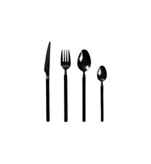 Broste Copenhagen - Tvis Cutlery set , 16 pc - Stainless Steel  - Black
