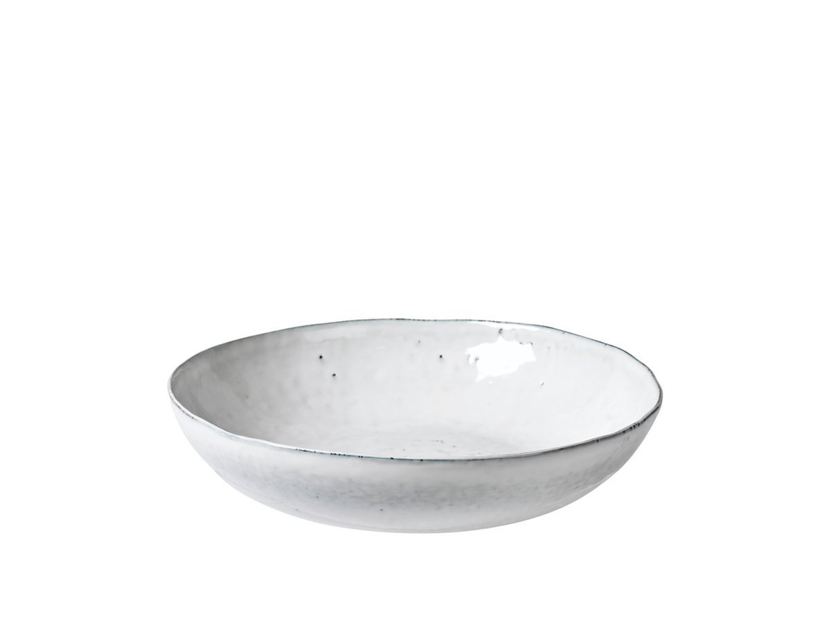 Broste Copenhagen - Nordic Salat bowl, Stoneware - Sand - Hjemme og kjøkken