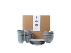 Broste Copenhagen - Nordic Breakfast Set, Stoneware - Sea