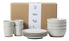 Broste Copenhagen - Grød Dinner Set, Stoneware