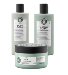 Maria Nila - True Soft Shampoo 350 ml + Maria Nila - True Soft Conditioner 300 ml + Maria Nila - True Soft Masque 250 ml