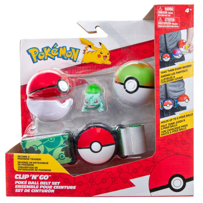 Pokemon - Clip N Go - Belt - Bulbasaur - (95283-9)