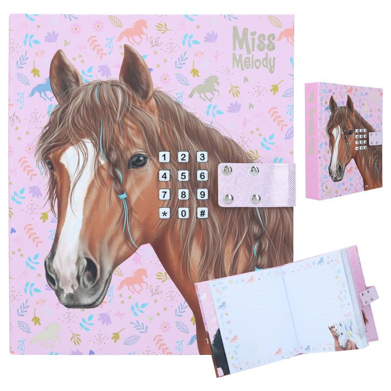 Miss Melody - Diary w/Code&Music - Horses - (0412051) - Leker