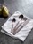 RAW - Linen Napkin Light grey - 4 pcs (15681) thumbnail-3