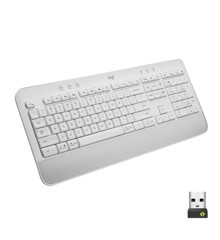 Logitech - Signature K650 Keyboard ( Nordic ) - Off White