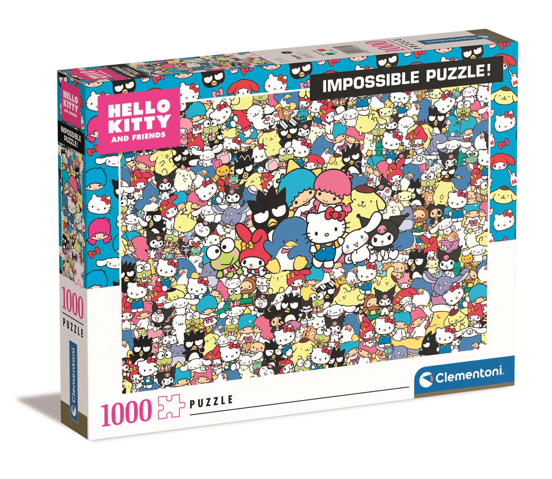 maak een foto Samenstelling Elementair Koop Clementoni - Impossible Puzzle 1000 pcs - Hello Kitty (39645)