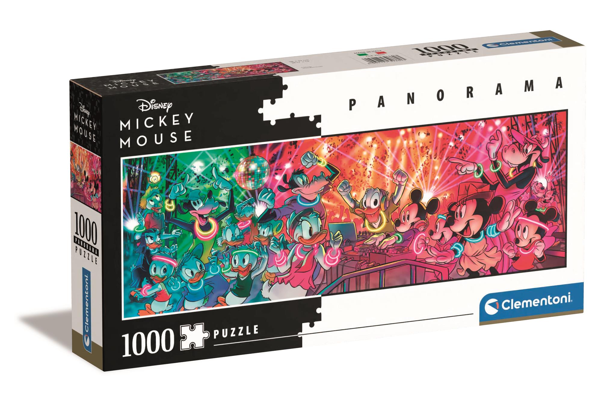 Clementoni - Panorama Puslespil 1000 brk - Disney Classic