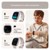 Fitbit - Sense 2 - Smart Watch - Lunar White/Platinum thumbnail-9