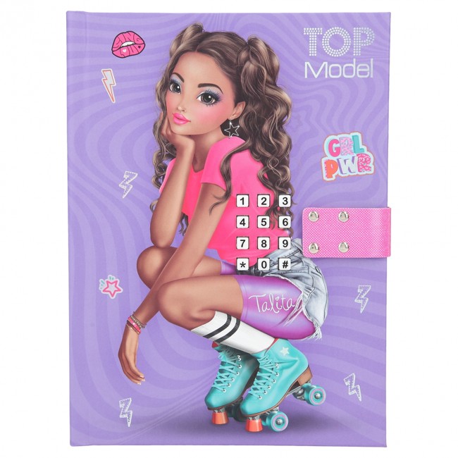 TOPModel - Diaries with code lock and music - TINY DANCER - (0412063)