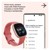 Fitbit - Versa 4 - Smart Watch - Pink Sand/Copper Rose thumbnail-5
