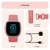Fitbit - Versa 4 - Smart Watch - Pink Sand/Copper Rose thumbnail-7