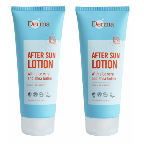 Derma - 2 x After Sun Lotion 200 ml