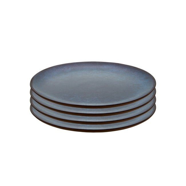 RAW - Lunch plates 23 cm - 4 pcs - Midnight Blue