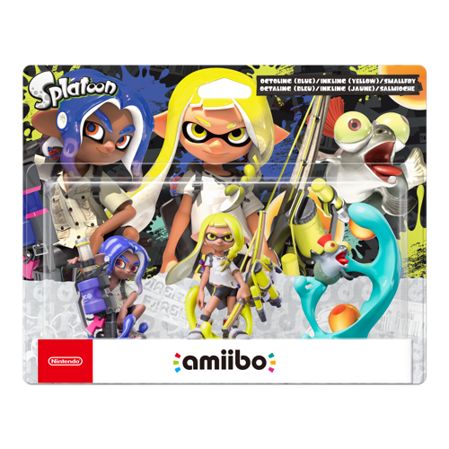 Amiibo Splatoon Series 3-Pack スプラトゥーン splatoon-3-amiibo-triple-pack.