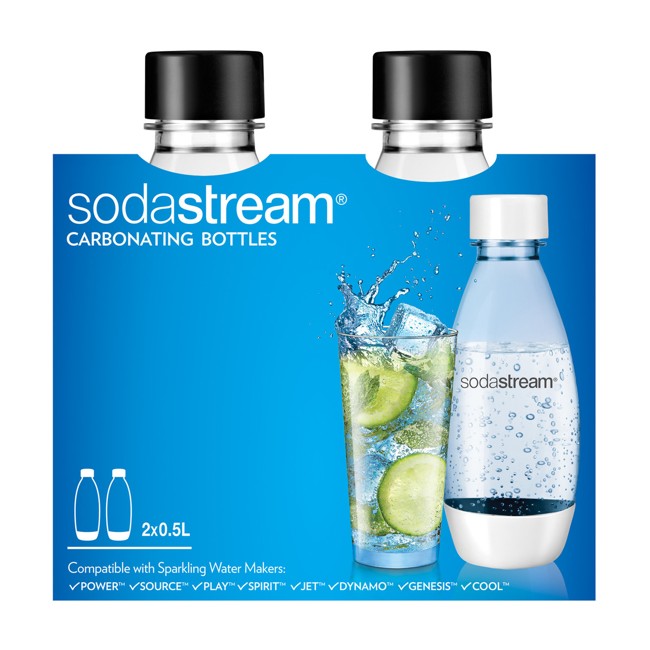 SodaStream - 2x0,5L FUSE Flasker