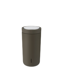 Stelton - To Go Click Isolierbecher 0,4l - Bark